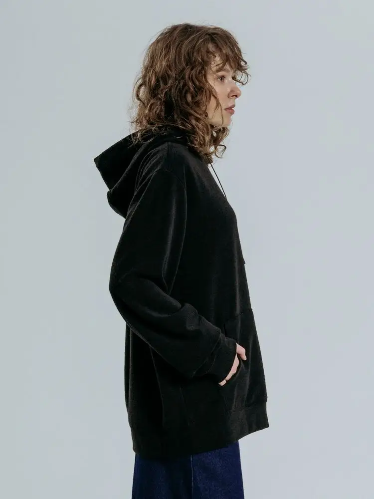 Худи унисекс Prima Vista, черное, размер XL