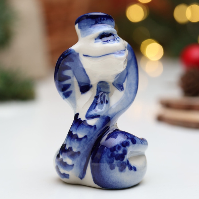 Сувенир "Змей Жирик", гжель