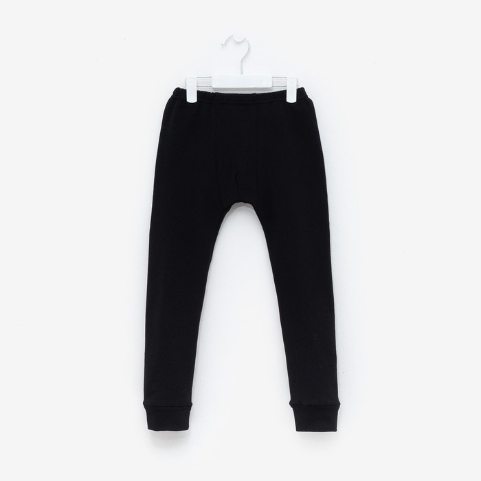 Термобелье для мальчика (кальсоны), цвет чёрный, рост 146 см