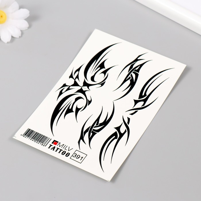 Татуировка на тело Татуировка на тело "Трайбл" 10х15 см