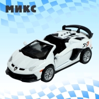 Машина металлическая &laquo;Купе&raquo;, инерция, открываются двери, МИКС