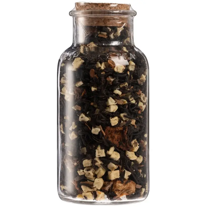 Чай &laquo;Сокочай&raquo;, черный с соком ананаса, с кусочками ананаса, яблока и корицы