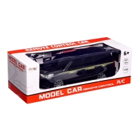 Джип радиоуправляемый «Крузер», 1:14, работает от аккумулятора, цвет чёрный Джип радиоуправляемый «Крузер», 1:14, работает от аккумулятора, цвет чёрный