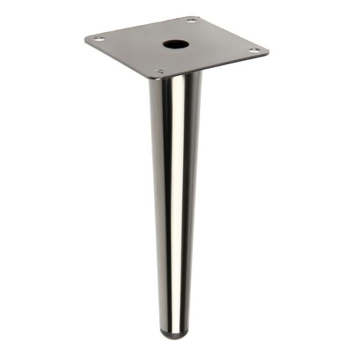 Опора мебельная CAPPIO OP08,h=200 мм,толщ площ 1,8, цвет глянцевый черный Опора мебельная CAPPIO OP08,h=200 мм,толщ площ 1,8, цвет глянцевый черный