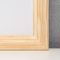 Фоторамка дерево Linda 60х80 см неокрашенная (пластиковый экран)