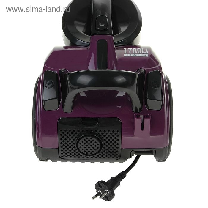 Пылесос Galaxy GL 6250, 1700/400 Вт, 3 л, НЕРА-фильтр, фиолетовый Пылесос Galaxy GL 6250, 1700/400 Вт, 3 л, НЕРА-фильтр, фиолетовый