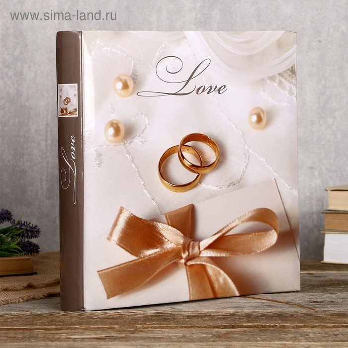 Фотоальбомы Fotografia традиционный, 30 листов, 29х29 см, Фотоальбомы Fotografia традиционный, 30 листов, 29х29 см, "Свадебный"