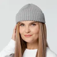 Шапка Hipsta, светло-серая