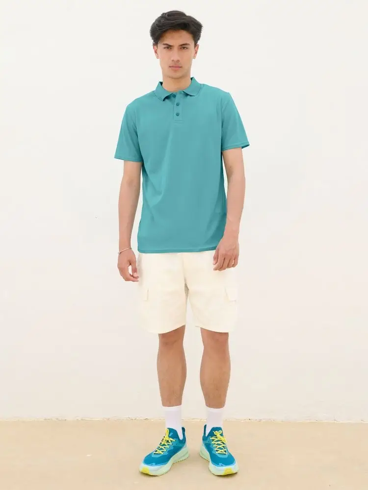 Рубашка поло унисекс Pitcher, красная, размер M