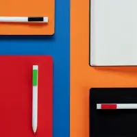 Ручка шариковая Swiper SQ, белая с черным