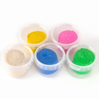 Тесто для лепки &laquo;Пластишка № 2&raquo;, 5 цветов по 80 г