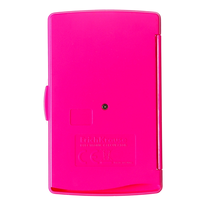 Калькулятор карманный 8-разрядов ErichKrause PC-103 Neon, розовый
