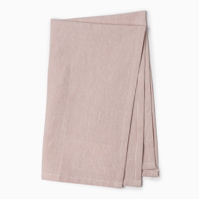 Полотенце Этель "Линии", цв. розовый, 38х63 см, 100% хл