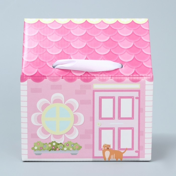 Коробка подарочная складная, упаковка, &laquo;Домик принцессы &raquo;, 15 х 18 х 10 см