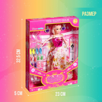 Кукла-модель «Даша» в платье, с аксессуарами Кукла-модель «Даша» в платье, с аксессуарами