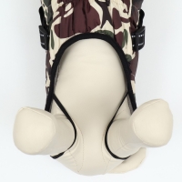 Куртка для собак со шлейкой, размер 3XL, камуфляжная