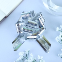 Бант-шар No3,2 полоса, серебро Бант-шар No3,2 полоса, серебро