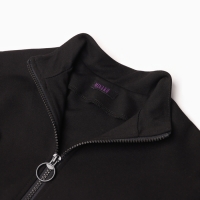 Бомбер для девочки MINAKU: Casual Collection KIDS, цвет чёрный, рост 146 см Бомбер для девочки MINAKU: Casual Collection KIDS, цвет чёрный, рост 146 см