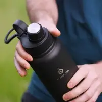 Термобутылка Fujisan XL 2.0, черная Термобутылка Fujisan XL 2.0, черная