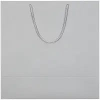 Пакет бумажный Porta L, серый