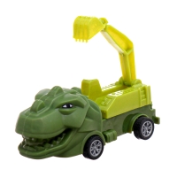 Игровой набор &laquo;Динопарк&raquo;, коврик-дорога, 4 машины, 5 фигурок, наклейки