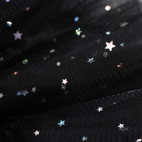 Юбка детская KAFTAN "Звездочки" черный,  длина 17 см