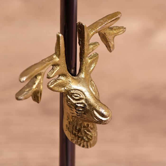 Подсвечник Подсвечник "Олень" 30 см, металл