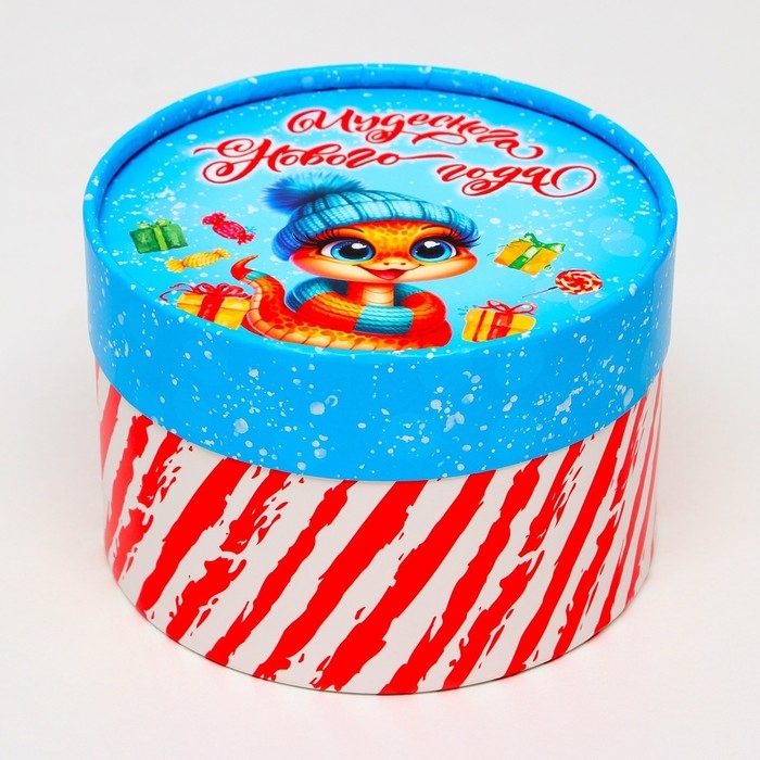 Коробка Коробка "Змейка" завальцованная без окна 13 х 8,5 см