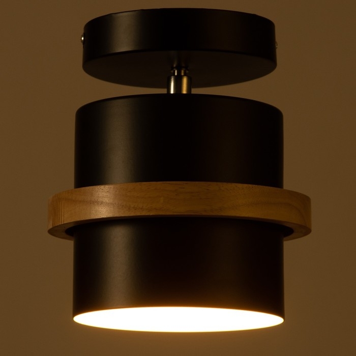 Спот Спот "Асвер" Е27 40Вт черный 16х16х18 см