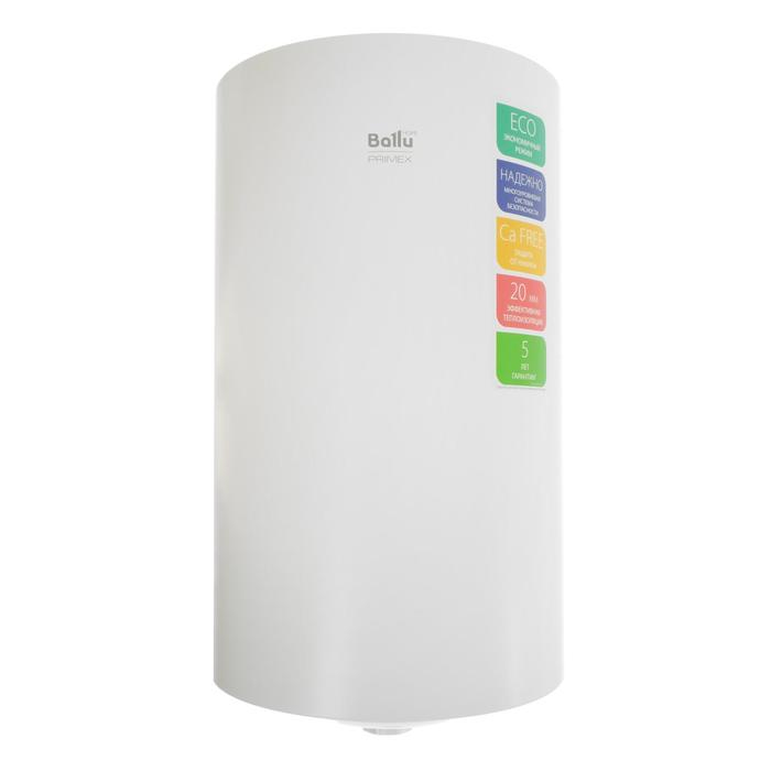 Водонагреватель Ballu BWH/S 50 Primex, накопительный, 1.5 кВт, 50 л, нижняя подводка Водонагреватель Ballu BWH/S 50 Primex, накопительный, 1.5 кВт, 50 л, нижняя подводка