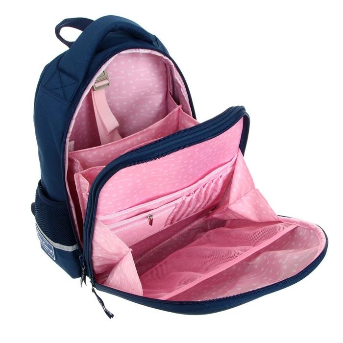 Рюкзак каркасный Bruno Visconti Rainy Day. Rabbit, 38 х 30 х 20 см, пенал в подарок