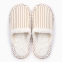 Тапочки женские, размер 38-39, бежевый Тапочки женские, размер 38-39, бежевый