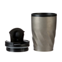 Термокружка, 350 мл, Графика, сохраняет тепло 2 ч, 13.5 х 8 см, серый металлик Термокружка, 350 мл, Графика, сохраняет тепло 2 ч, 13.5 х 8 см, серый металлик