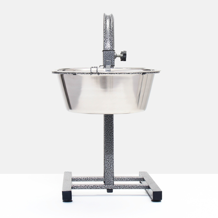 Регулируемая разноуровневая подставка 40 см с 2 мисками по 4 л Регулируемая разноуровневая подставка 40 см с 2 мисками по 4 л