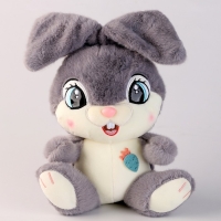Мягкая игрушка &laquo;Зайка&raquo;, 21 см, серая
