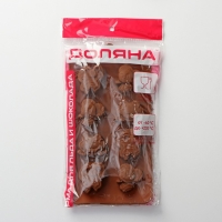 Форма для шоколада Доляна «Насекомые», силикон, 22×11,5×2 см, 8 ячеек, цвет коричневый Форма для шоколада Доляна «Насекомые», силикон, 22×11,5×2 см, 8 ячеек, цвет коричневый