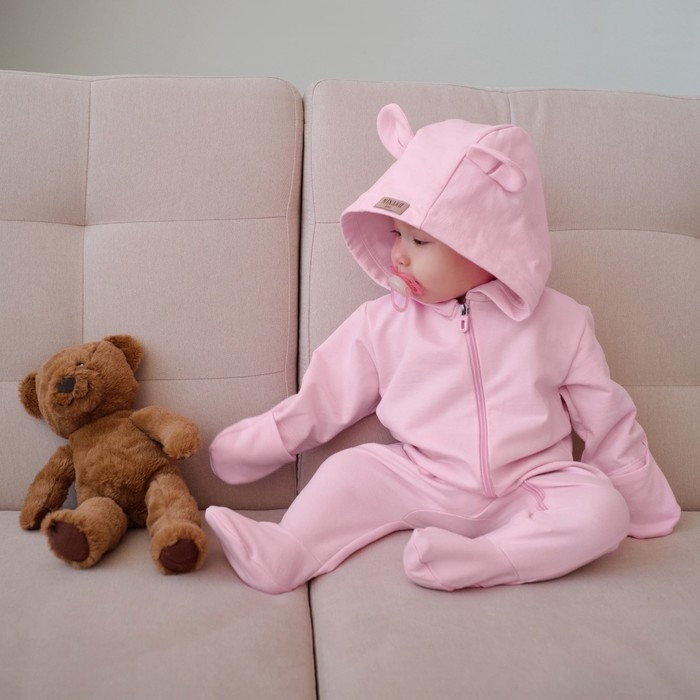 Комбинезон детский MINAKU, цвет розовый, рост 74-80 см Комбинезон детский MINAKU, цвет розовый, рост 74-80 см