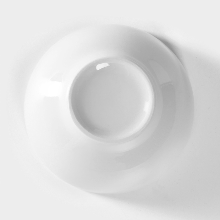 Пиала фарфоровая «Бельё», 250 мл, цвет белый Пиала фарфоровая «Бельё», 250 мл, цвет белый