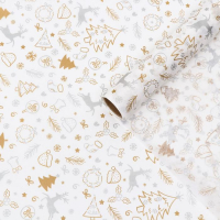 Бумага силиконизированная «Олень», серебряный, 0,38 х 5 м Бумага силиконизированная «Олень», серебряный, 0,38 х 5 м