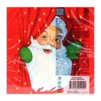 Новогодние салфетки бумажные Home Collection Сlassic &laquo;Новогоднее представление&raquo;, 3 слоя, 33х33 см, 20 шт