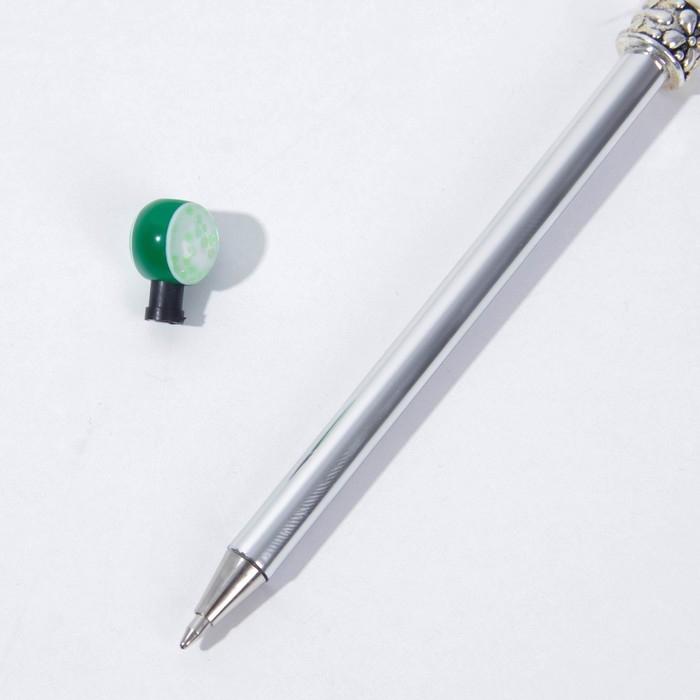 Книга пожеланий на свадьбу с ручкой &laquo;Розовая с блёстками&raquo;.