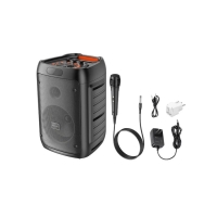 Портативная колонка Borofone BP10, 3600 мАч,BT5.0,20 Вт,TWS,TF card,USB,AUX,FM-радио, чёрная