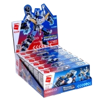 Конструктор Робот &laquo;Полицейский транспорт&raquo;, 6 видов, МИКС