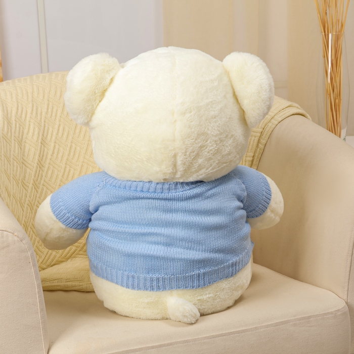 Мягкая игрушка «Медведь», в кофте, 75 см, цвет белый Мягкая игрушка «Медведь», в кофте, 75 см, цвет белый