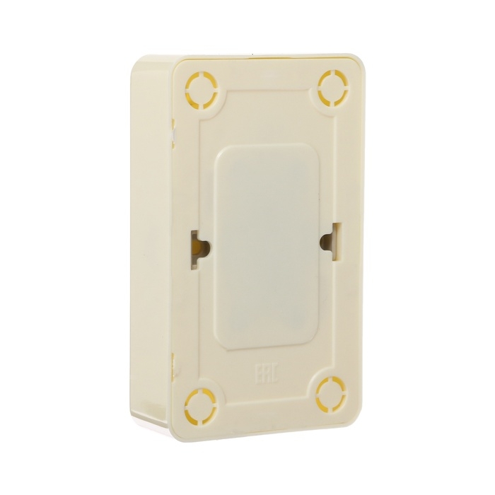 Розетка двухместная Luazon Lighting "Лига", 10 А, накладная, без з/к, бежевая