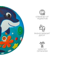 Мяч детский ZABIAKA «Дельфинчик», d=22 см Мяч детский ZABIAKA «Дельфинчик», d=22 см