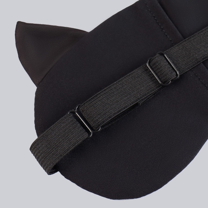 Маска для сна «Киса», 19 × 11 см, резинка одинарная, разноцветная Маска для сна «Киса», 19 × 11 см, резинка одинарная, разноцветная