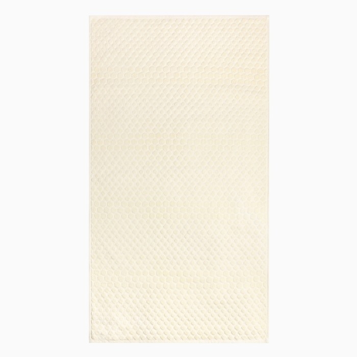 Полотенце махровое Love Life &laquo;Комфорт&raquo; 50х90 см, молочный, 100% хл, 500 гр/м2