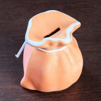 Копилка "Мешок", 8х11х12см, МИКС Копилка "Мешок", 8х11х12см, МИКС