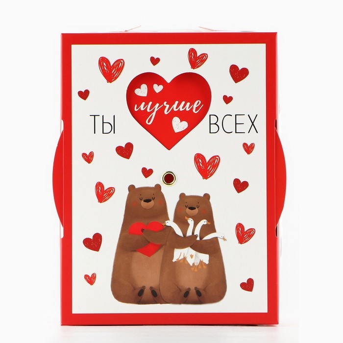 Коробка складная &laquo;Любовь &raquo;, 16 х 12 х 5 см